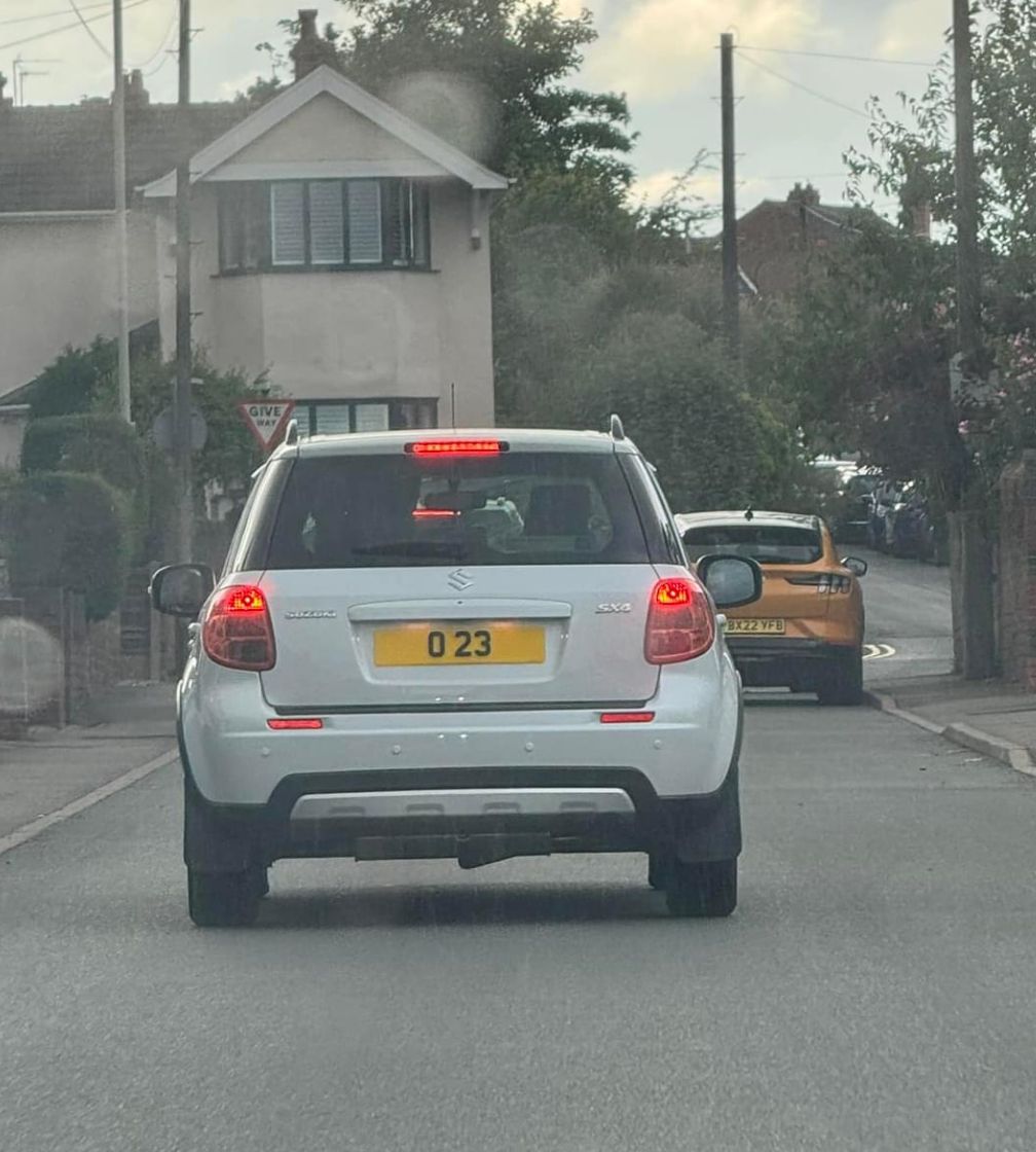 Number Plate All Number Look O 23